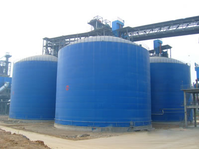 青海水泥钢板库改造